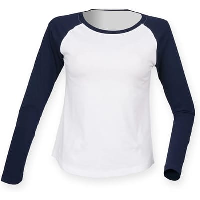 Dames-T-shirt met lange mouwen SF Clothing Baseball