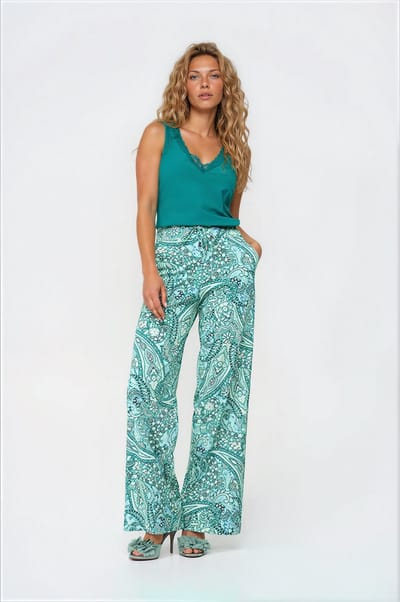 MI PIACE - Travel Top Met Kant 202129 Everglade - Maat : XL