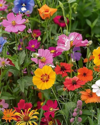 Vlinderbloemen Zaden Eenjarig Mengsel Voor Vlinders En Bijen