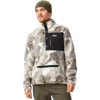 Fleece met drukknoopjes Colourwear Pile
