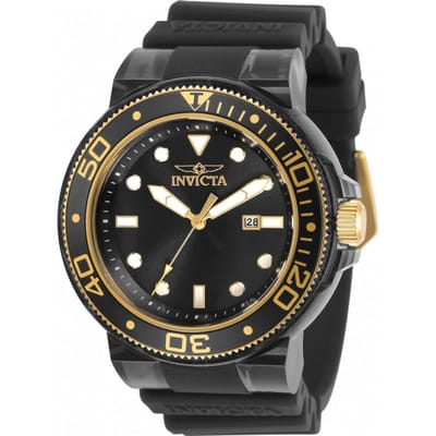 Invicta Pro Diver Men Quartz Black Steel | 32337