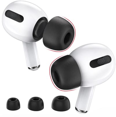 3 Pack Memory Foam S / M / L Dopjes Oordopjes Vervanging Tips Geschikt voor AirPods Pro (1e & 2e Generatie)
