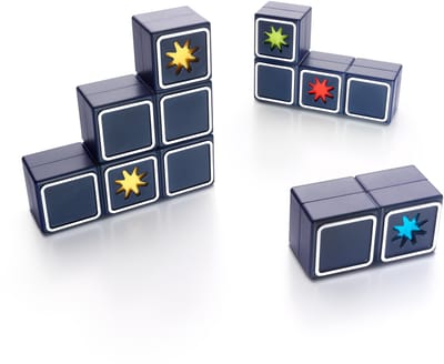 SmartGames Shooting Stars - Magisch 3D Denkspel - 80 Educatieve Stapeluitdagingen - Kleurveranderende Breinbreker & Solospel - Vanaf 6 Jaar