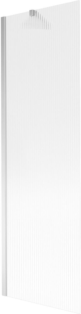 Mexen Next badwand scherm 1-vleugelig 60 x 150 , strepen, chroom - 895-060-000-00-09-01