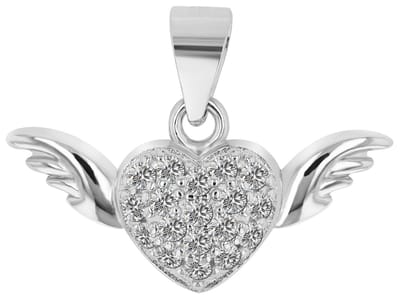 AKZENT Akzent dames hanger "Kyla" van 925 Sterlingzilver, gerhodineerd, duurzaam