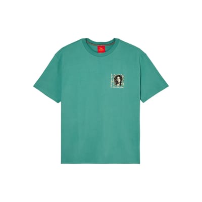 Quiksilver Bob Marley Warhead T-shirt Met Korte Mouwen Blauw S Man
