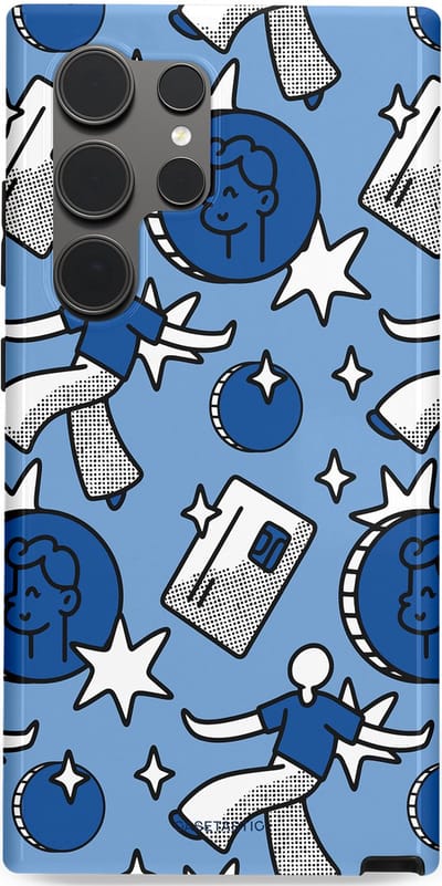 Casetastic Hoesje Geschikt voor Samsung S24 Ultra - Stijlvolle Beschermende Duo-layer Case - Geldroute