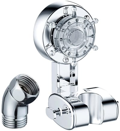 Solidchoice - Douchekophouder - Zuignap - Verstelbaar - Universeel - Douchehouder Beugel - Handdouche Adapter - Geschikt voor alle douchekoppen - Kleur...
