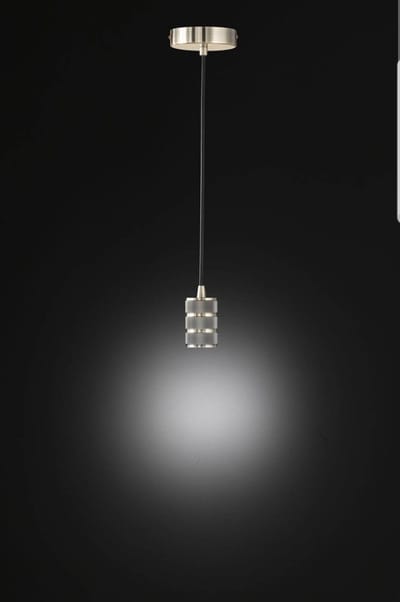 Wofi - Pendel Massa- Nikkel mat - 1-licht