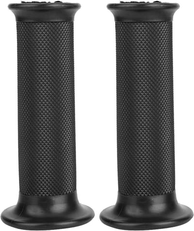Motorfiets Handgrepen - Stuur Rubber - Comfortabel Rijden - Antislip en Schokabsorberend - 22mm 24mm - Zwart