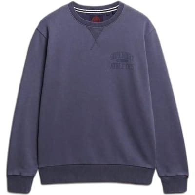 Superdry - Athletic Essentials sweatshirt met ronde hals - Heren - Truien