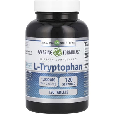 Amazing Nutrition, l-Tryptofaan, 1.000 mg, 120 tabletten