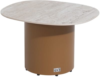 4 Seasons Sofie loungetafel 50x60x35 cm amber - ceramic