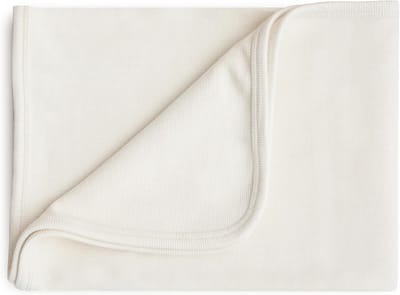 Extra Zachte Baby Deken van 100% Biologisch Katoen – Ribgebreid Luxeproduct voor in de Kinderwagen of als Inbakerdoek