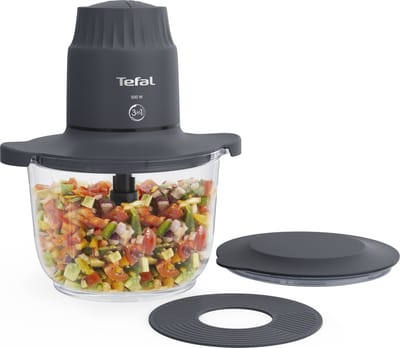 Tefal Choppeo MB6031 - Hakmolen - Glazen Bowl - 500 ml - Compact - Geschikt voor Groenten en Sauzen