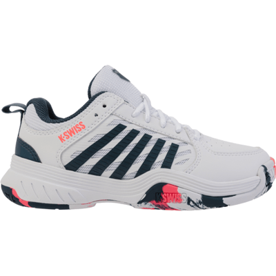 K-SWISS Tennisschoenen Court Express 2 White/stargazer/neon Blaze Kids 28