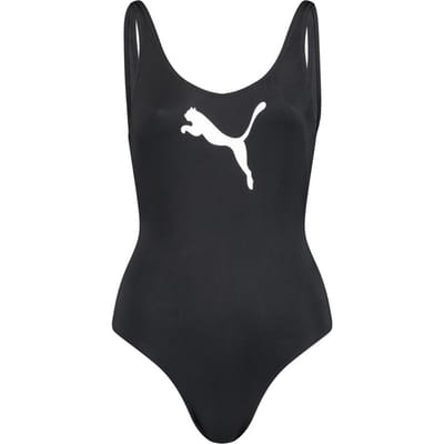 Maillot de bain Puma pour femme noir 90768506 r M gray