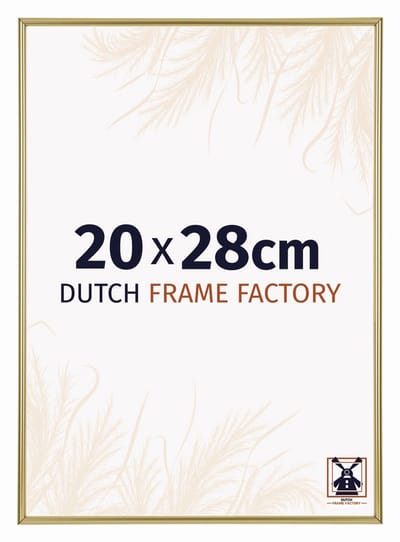 Fotolijst 20x28 cm - Kunststof - Goud - Angers