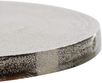 Tafel Rond zilver h50 d22cm