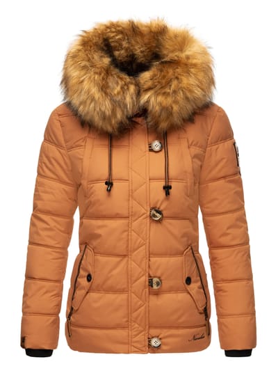 Navahoo Dames Winterjas Zoja – Warm, Stijlvol & Met Afneembare Kunstbontkraag