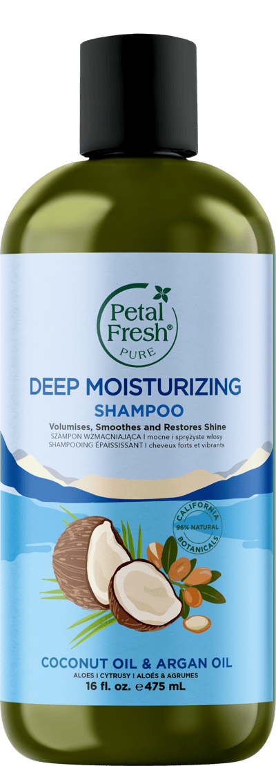 Petal Fresh, Pure, Deep Moisturizing Shampoo, Coconut Oil & Argan Oil, 16 fl oz (475 ml)