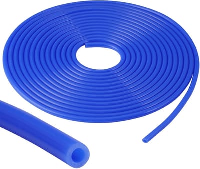 5 Meter Flexibele Siliconen Slang met 3mm Binnen- en 5mm Buitendiameter voor Hoge Temperatuur, Ideaal voor Lucht, Pompen en Vacuümtoepassingen