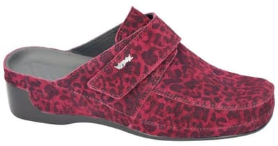 Vital -Dames - bordeaux - slippers & muiltjes - maat 38