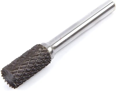 HBM Volhardmetalen Dubbele Frees Model 1 6 mm Widia voor Aluminium, Metaal, Rvs, Staal, Kunststof