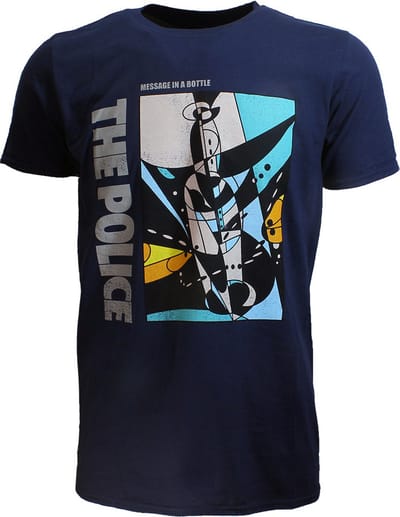 The Police Message In A Bottle T-Shirt - Officiële Merchandise - M