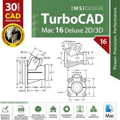 TurboCAD Mac 16 Designer 2D Levensduur