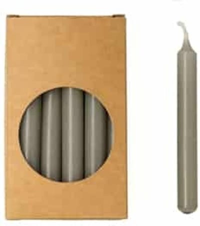 Rustik Lys - Linnen - -Potloodkaarsen Klein - 20 stuks 1,2 x 10cm