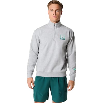 Sweater met halve rits Asics Core Graphic