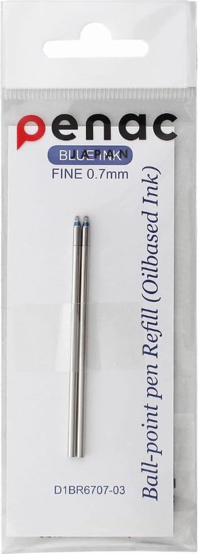 Penac balpen vulling - Geschikt voor Multisync - Makie - ELE multifunctie - 0.7mm - Blauw - 2 stuks