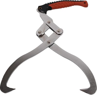 Houten Tang - Houtklover Grijper - Brandhout Vervoeren - Automatische Grijpfunctie - 30 cm Diameter