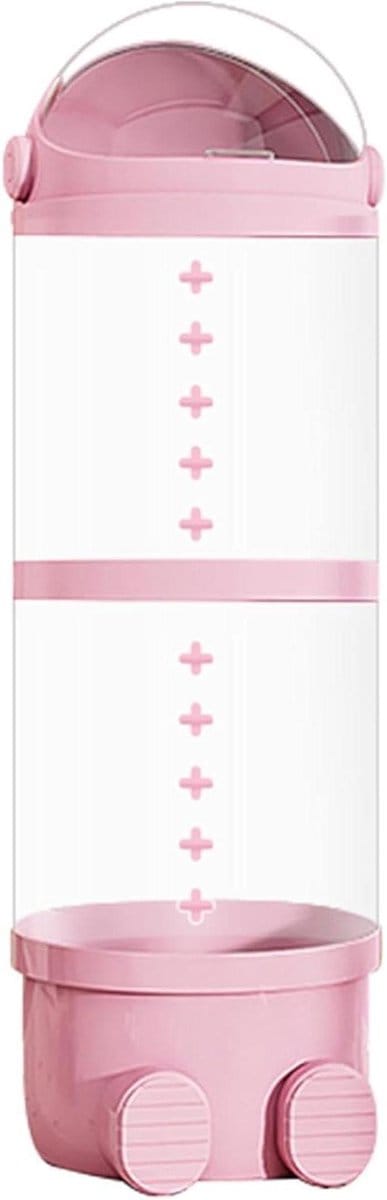 Pluche Opbergbuis - Dieren Speelgoed Emmer - Kamer Organiseren - Stapelbaar Ontwerp - 35.6 x 28.7 x 29 cm - Transparant