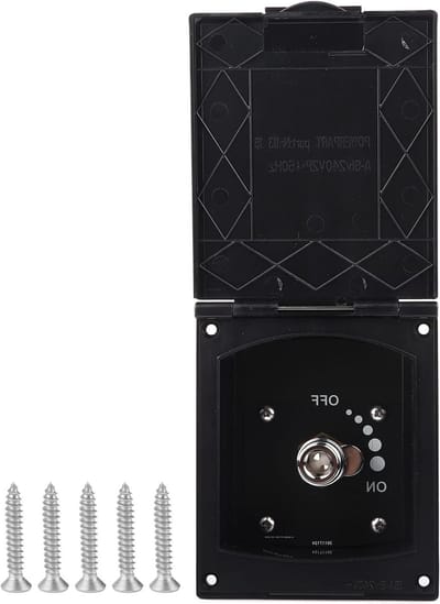 Douche Box Exterieur - Buitendouche Spray - Reizen met Camper - Verstelbaar Watervolume - 138x115x142mm - Zwart