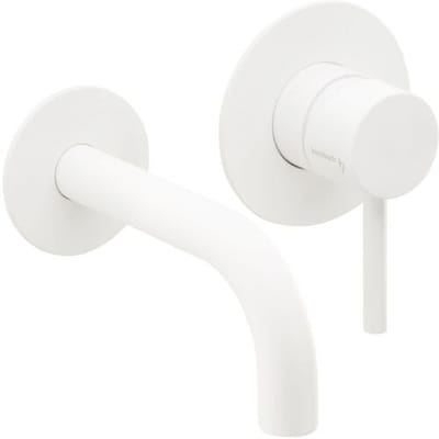 Herzbach DEEP WHITE concealed basin mixer 16 cm 23.203756.1.07