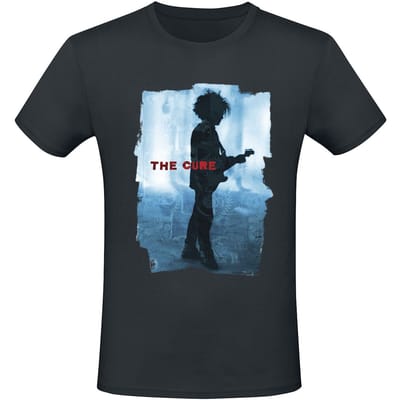 The Cure T-shirt - Silhouette - S tot 3XL - voor Mannen - zwart