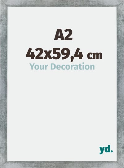 Your Decoration - Fotolijst A2 42x59,4 cm - MDF - IJzer Geveegd - Mura