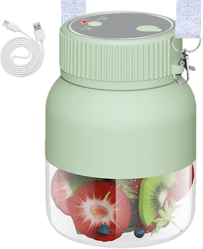 Sapcentrifuge - Sapmixer Fruitpers - Gezonde Dranken Maken - Draadloos Oplaadbaar - 800 ml Capaciteit - Groen