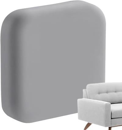 Deurklinkstoppers - Wandbeschermers Geluiddempers - Muren Beschermen - Zelfklevend - 42x41x41 mm - Grijs