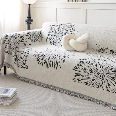 Sofa Handdoek van Hoge Kwaliteit in Scandinavische Stijl Chenille Sofaovertrek Stof Vier Seizoenen Universeel Anti-Kras Sofaovertrek Sofaovertrek 180*130cm