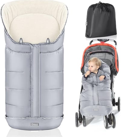 Universele Voetenzak voor Kinderwagen - Warme Wintervoetenzak voor Buggy en Wandelwagen