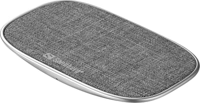 Sandberg Wireless Charger Deck 15W Universeel Aluminium, Grijs USB Draadloos opladen Binnen