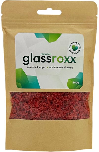 Glassroxx small diep orange zakje 500gr
