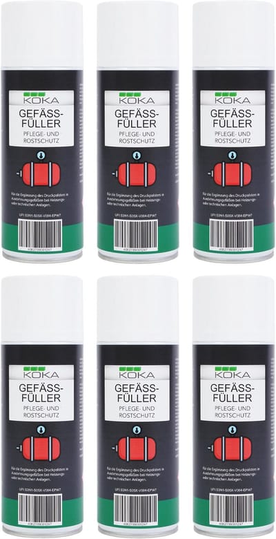 6 x containervullers 400ml