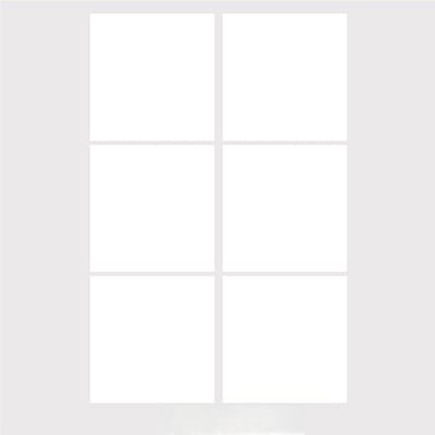 Vilt Muurbeschermer - Dartbord Achterwand - Bescherming Muren - Geluidsdempend - 600 x 600 x 12 mm - Wit