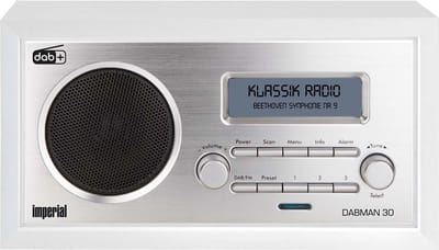 Imperial DABMAN 30 DAB+ / FM-radio Wit