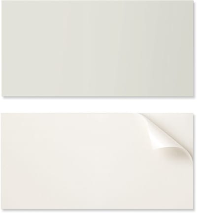 Zelfklevend vinylpaneel - Kantoorwanddecoratie 100x50 cm Pastelbeige kleur