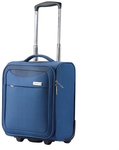 CarryOn Air Underseat Koffer 40x32x20cm - Zachte Handbagage trolley met voorvak – 23 Liter - 1,6kg – Blauw
